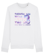 EXCUSE ME WHILE I KISS THE SKY - Jimi Hendrix Bluză mânecă lungă Unisex Rise