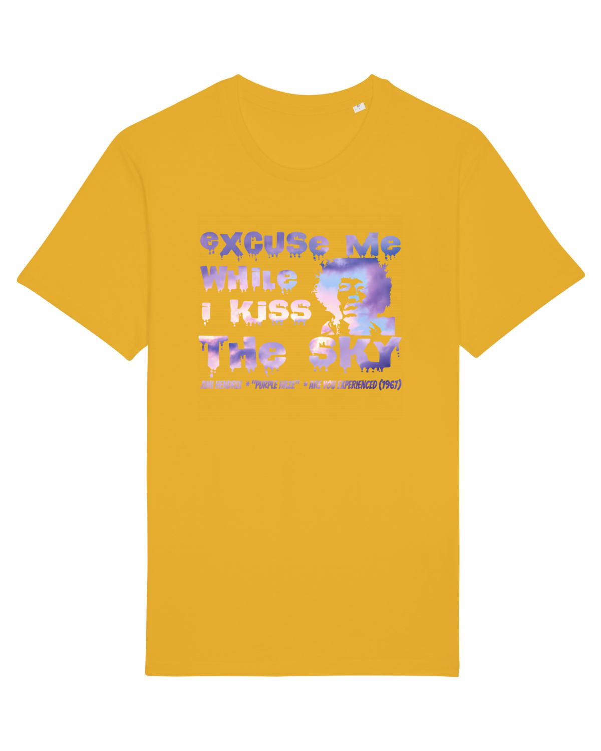 Tricou mânecă scurtă Unisex Rocker Spectra Yellow