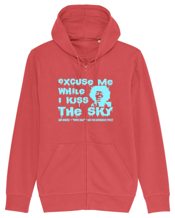 EXCUSE ME WHILE I KISS THE SKY - Jimi Hendrix 2 Carmine Red