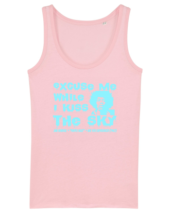 EXCUSE ME WHILE I KISS THE SKY - Jimi Hendrix 2 Cotton Pink