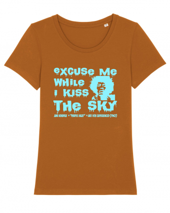 EXCUSE ME WHILE I KISS THE SKY - Jimi Hendrix 2 Roasted Orange