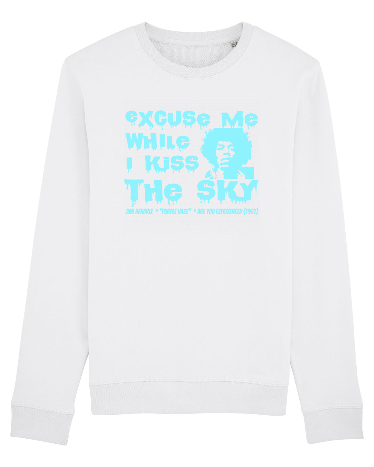 Bluză mânecă lungă Unisex Rise White