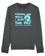 EXCUSE ME WHILE I KISS THE SKY - Jimi Hendrix 2 Bluză mânecă lungă Unisex Rise