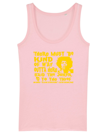 THERE MUST BE A WAY OUTTA HERE - Jimi Hendrix 2  Cotton Pink