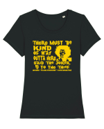 THERE MUST BE A WAY OUTTA HERE - Jimi Hendrix 2  Tricou mânecă scurtă guler larg fitted Damă Expresser