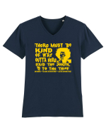 THERE MUST BE A WAY OUTTA HERE - Jimi Hendrix 2  Tricou mânecă scurtă guler V Bărbat Presenter