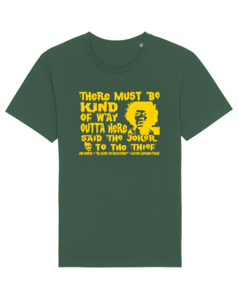 THERE MUST BE A WAY OUTTA HERE - Jimi Hendrix 2  Bottle Green