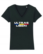 Ultras Liberi Tricou mânecă scurtă guler V Damă Evoker