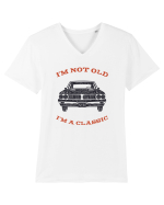 Classic Tricou mânecă scurtă guler V Bărbat Presenter