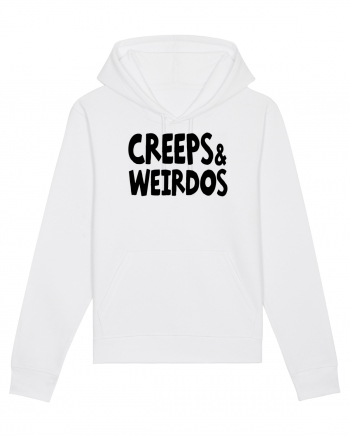 Creeps & Weirdos - black White