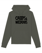 Creeps & Weirdos - black Hanorac Unisex Drummer