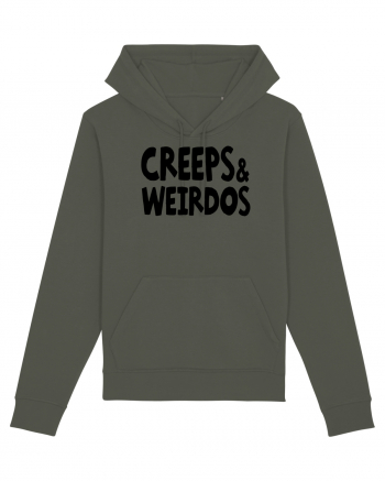 Creeps & Weirdos - black Khaki