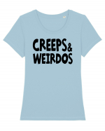 Creeps & Weirdos - black Tricou mânecă scurtă guler larg fitted Damă Expresser