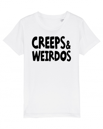 Creeps & Weirdos - black White