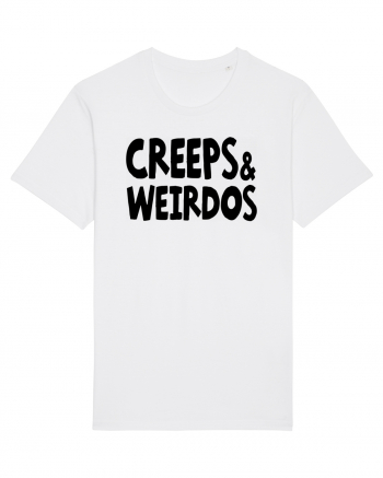 Creeps & Weirdos - black White