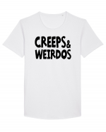 Creeps & Weirdos - black Tricou mânecă scurtă guler larg Bărbat Skater