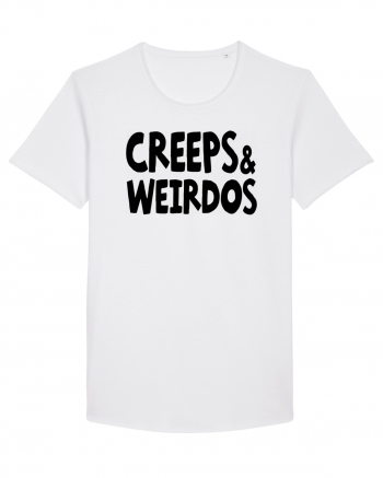 Creeps & Weirdos - black White