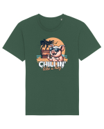 Doar Vibrații de Vară cu Porcul pe Plajă Tricou mânecă scurtă Unisex Rocker