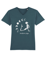 Modern Yoga Tricou mânecă scurtă guler V Bărbat Presenter