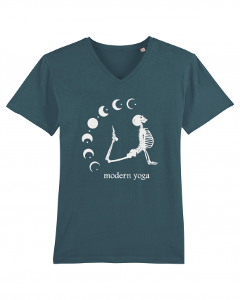 Modern Yoga Tricou mânecă scurtă guler V Bărbat Presenter