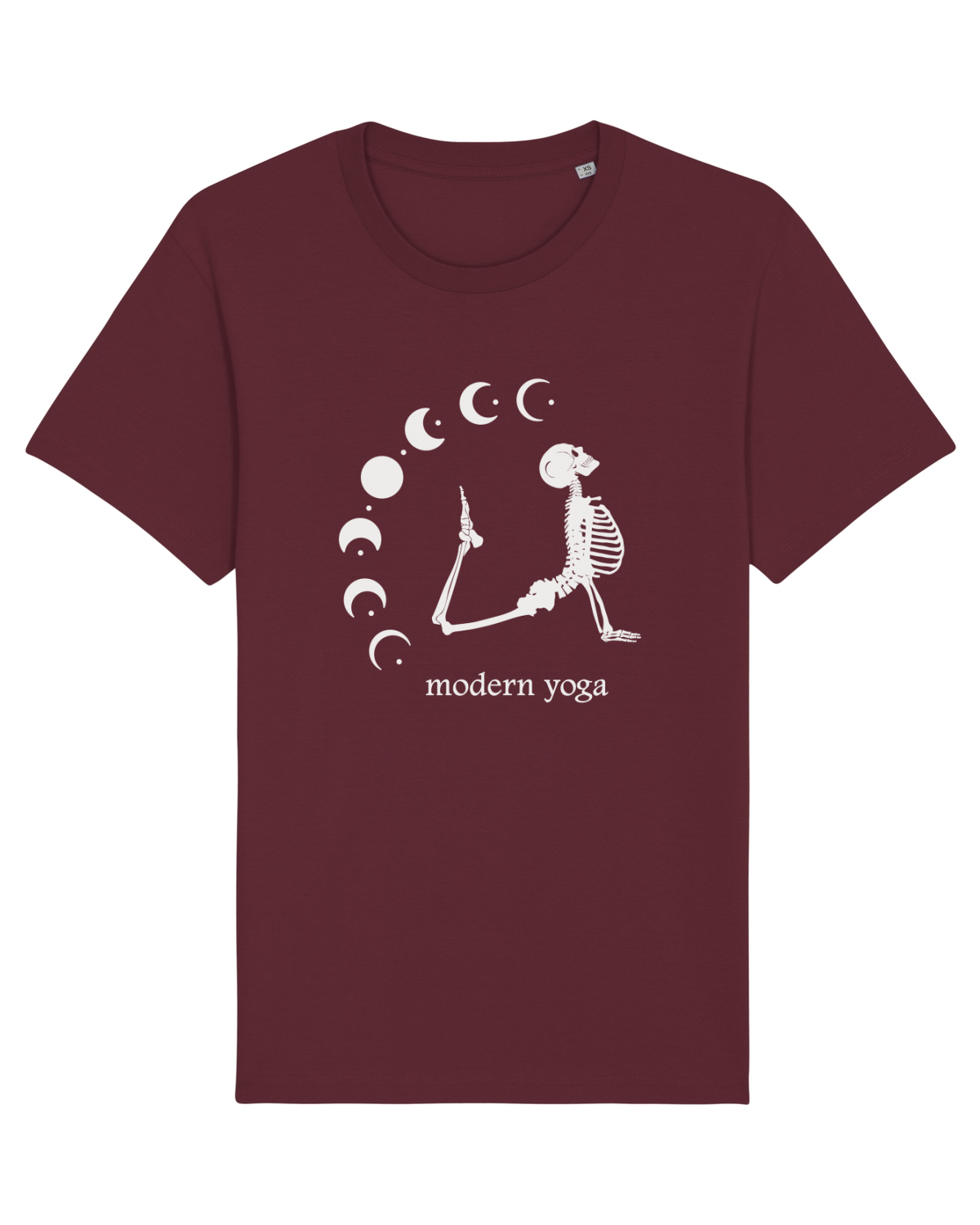 Tricou mânecă scurtă Unisex Rocker Burgundy