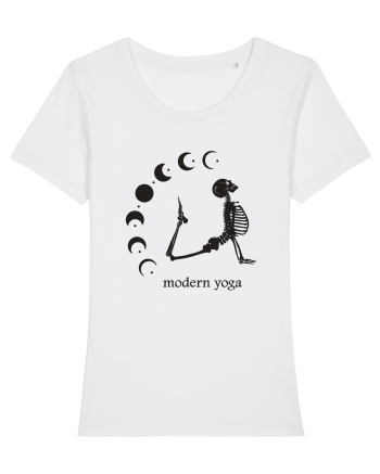 Modern Yoga - black White