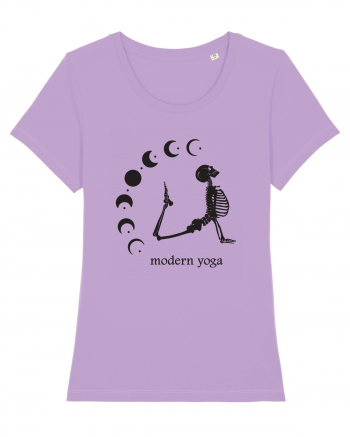 Modern Yoga - black Lavender Dawn