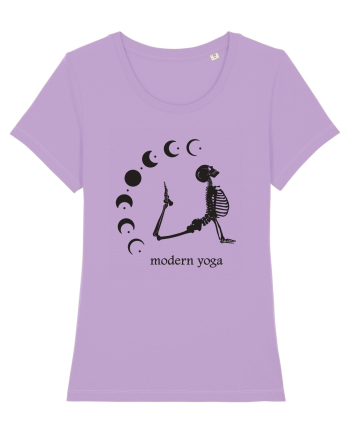 Modern Yoga - black Lavender Dawn