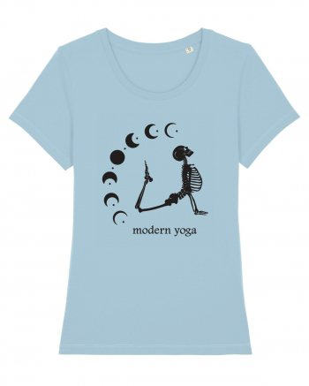Modern Yoga - black Sky Blue