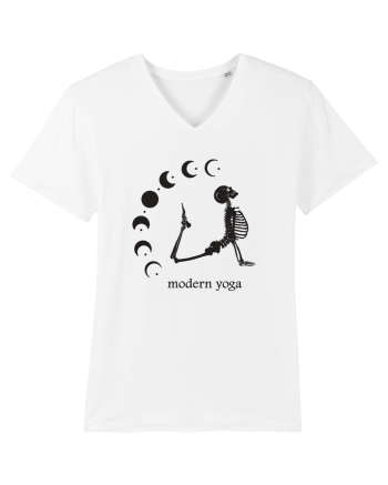Modern Yoga - black White
