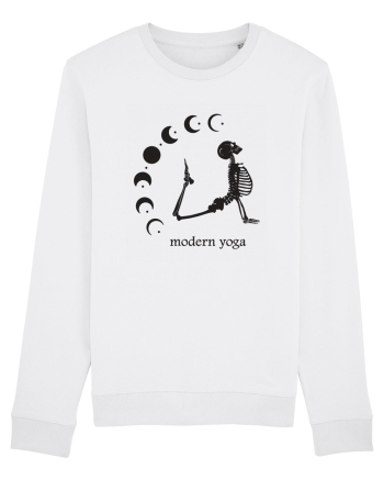 Modern Yoga - black White