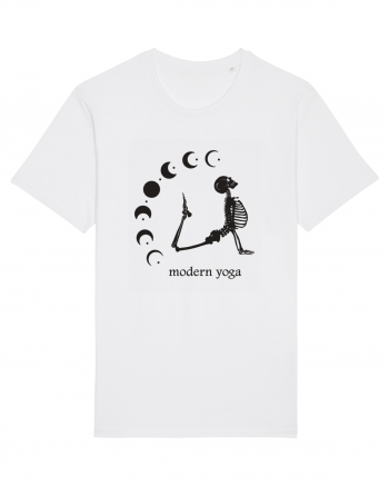 Modern Yoga - black Tricou mânecă scurtă Unisex Rocker