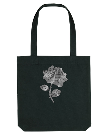 Trandafir monocrom Black