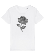 Trandafir monocrom Tricou mânecă scurtă  Copii Mini Creator