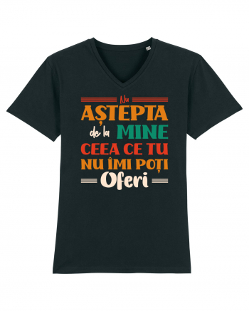 Nu aștepta... Tricou mânecă scurtă guler V Bărbat Presenter