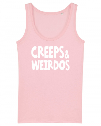 Creeps & Weirdos - white Cotton Pink