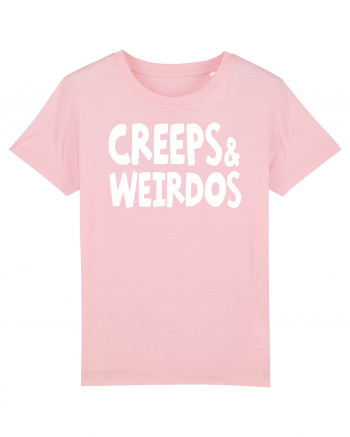 Creeps & Weirdos - white Cotton Pink