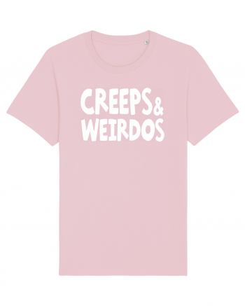 Creeps & Weirdos - white Cotton Pink