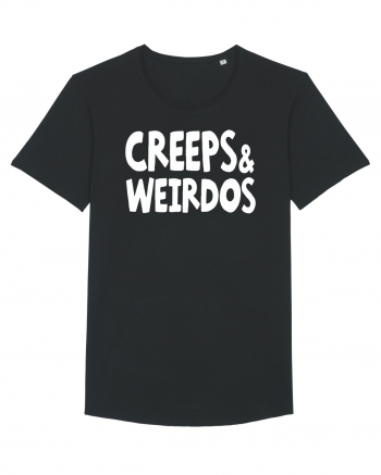 Creeps & Weirdos - white Black