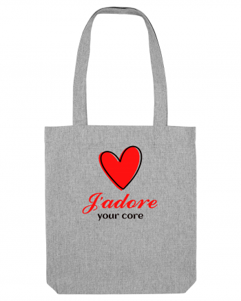 J'adore your core Heather Grey