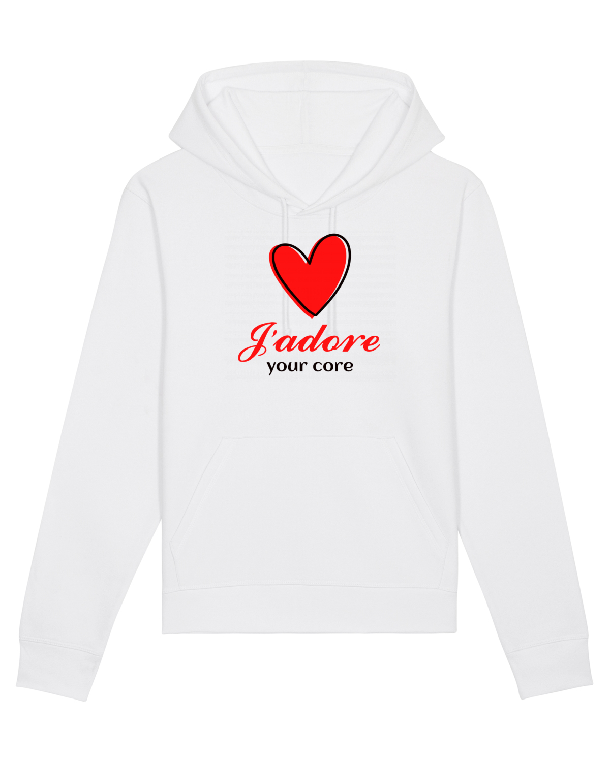 Hanorac Unisex Drummer White