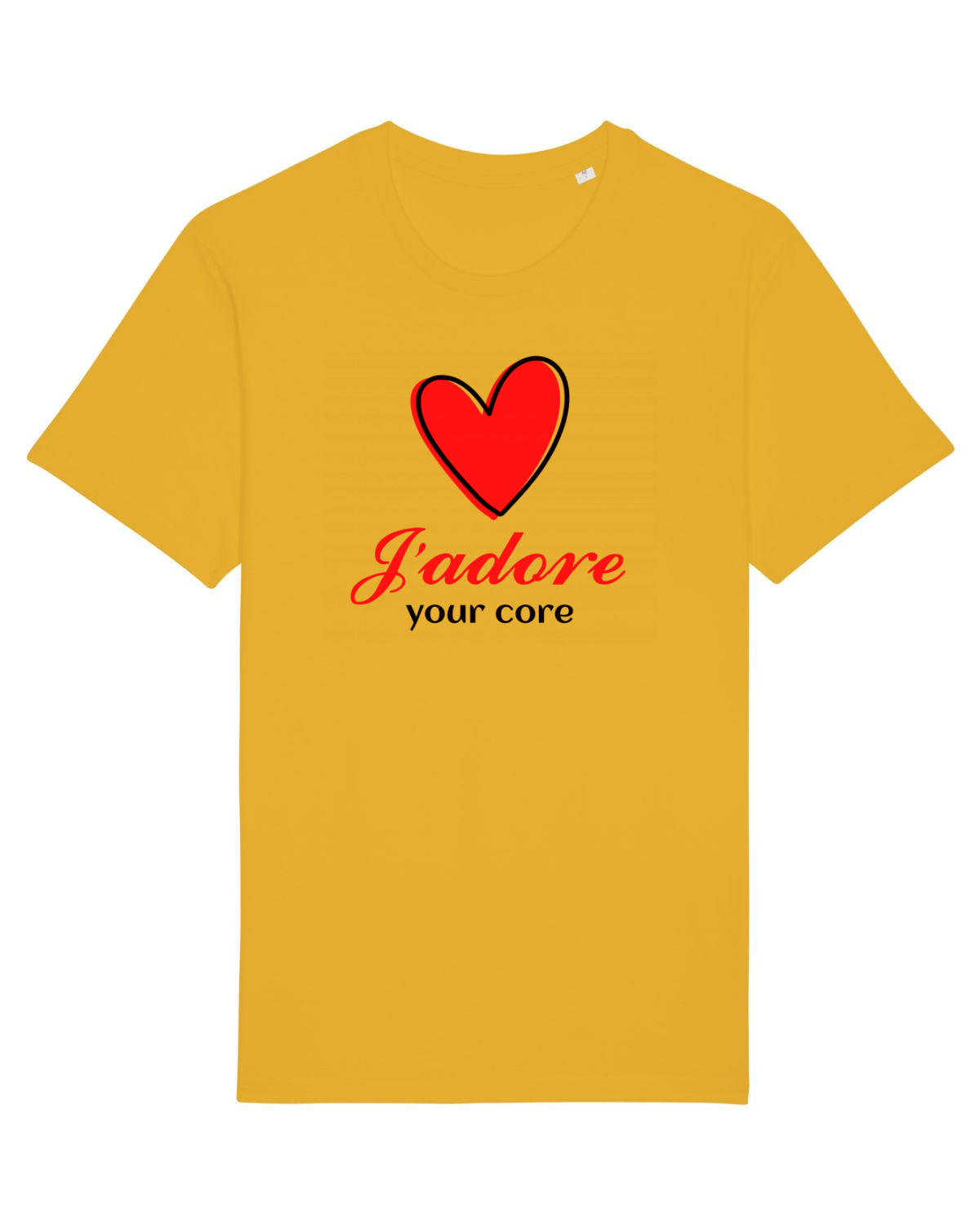 Tricou mânecă scurtă Unisex Rocker Spectra Yellow