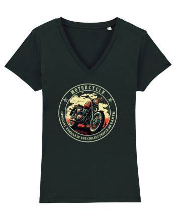 MOTORCYCLE -  OFFICIAL VEHICLE OF THE COOLEST PEOPLE  Black