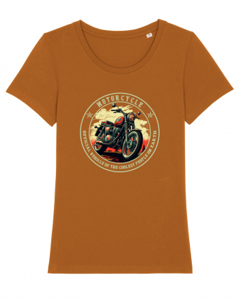 MOTORCYCLE -  OFFICIAL VEHICLE OF THE COOLEST PEOPLE  Roasted Orange