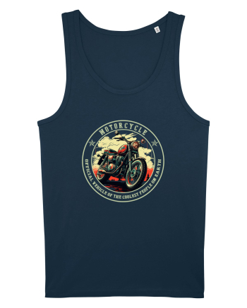 MOTORCYCLE -  OFFICIAL VEHICLE OF THE COOLEST PEOPLE  Navy