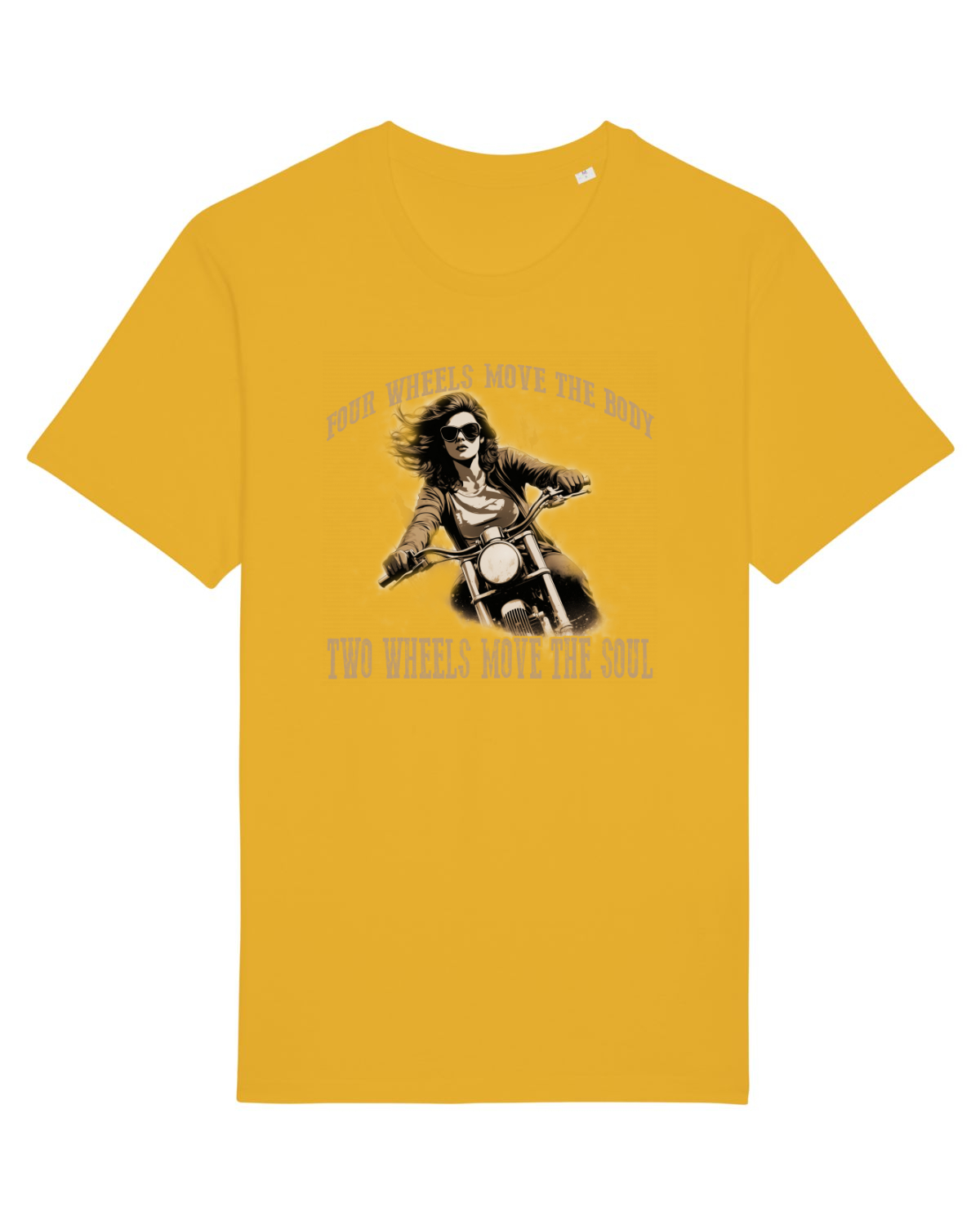 Tricou mânecă scurtă Unisex Rocker Spectra Yellow