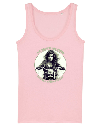 THE ROAD IS MY STAGE, THE BIKE IS MY DANCE PARTNER Cotton Pink
