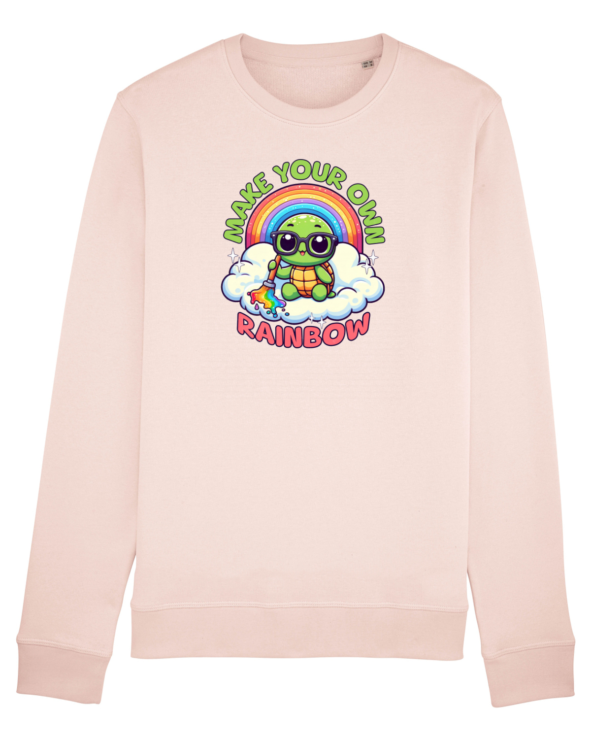 Bluză mânecă lungă Unisex Rise Candy Pink