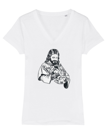 Jesus V2 White