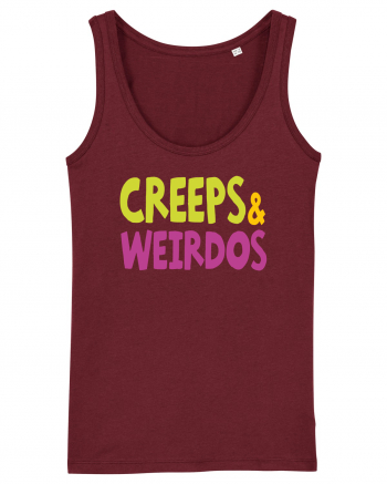 Creeps & Weirdos - color Burgundy